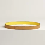 Cuir de ceinture réversible 24 mm